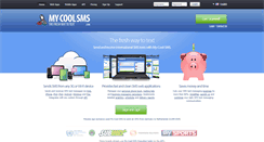 Desktop Screenshot of my-cool-sms.com